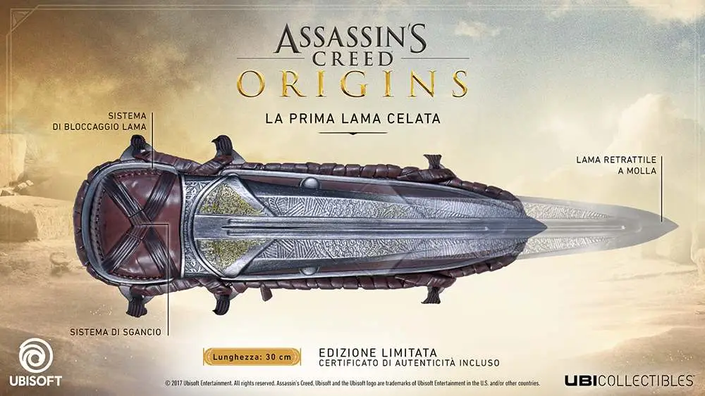 assassin's creed origins hidden blade