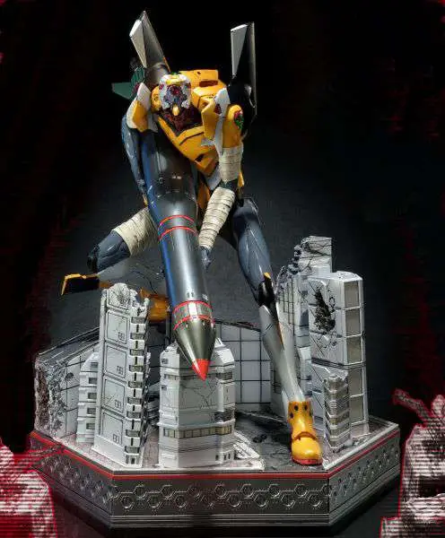 nge eva prototype 00 statue