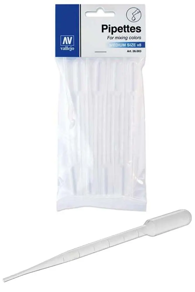 pipettes 3 ml set of 8