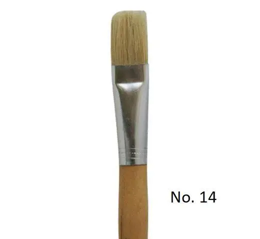 brush flat no.14
