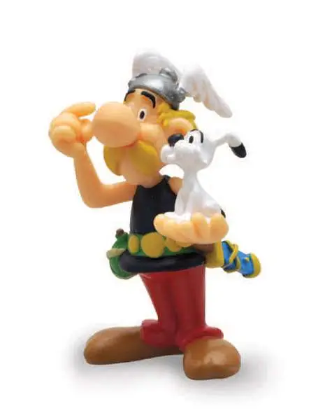 asterix with idefix figure