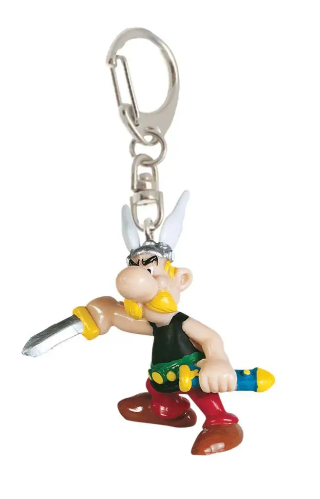 asterix with sword keychain