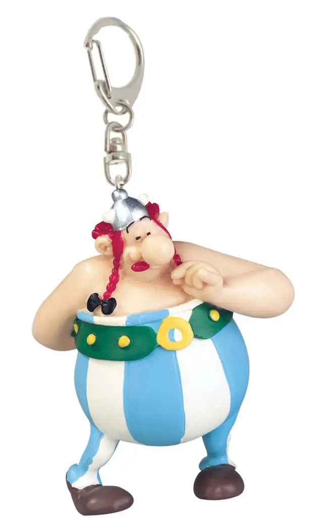 asterix obelix in love keychain