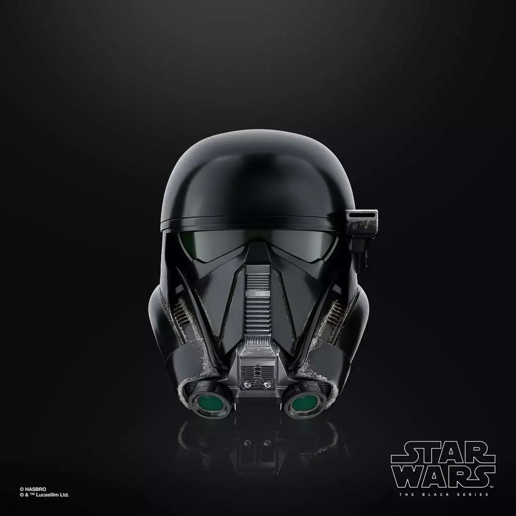 star wars black serie rogue one imperial death trooper electronic helmet