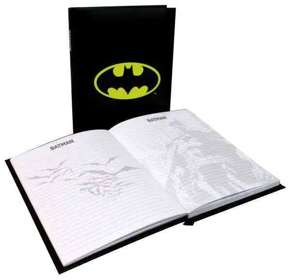 batman notebook w/light