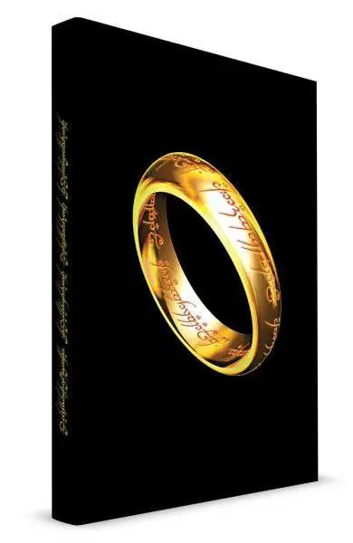 lotr the one ring notebook w/light