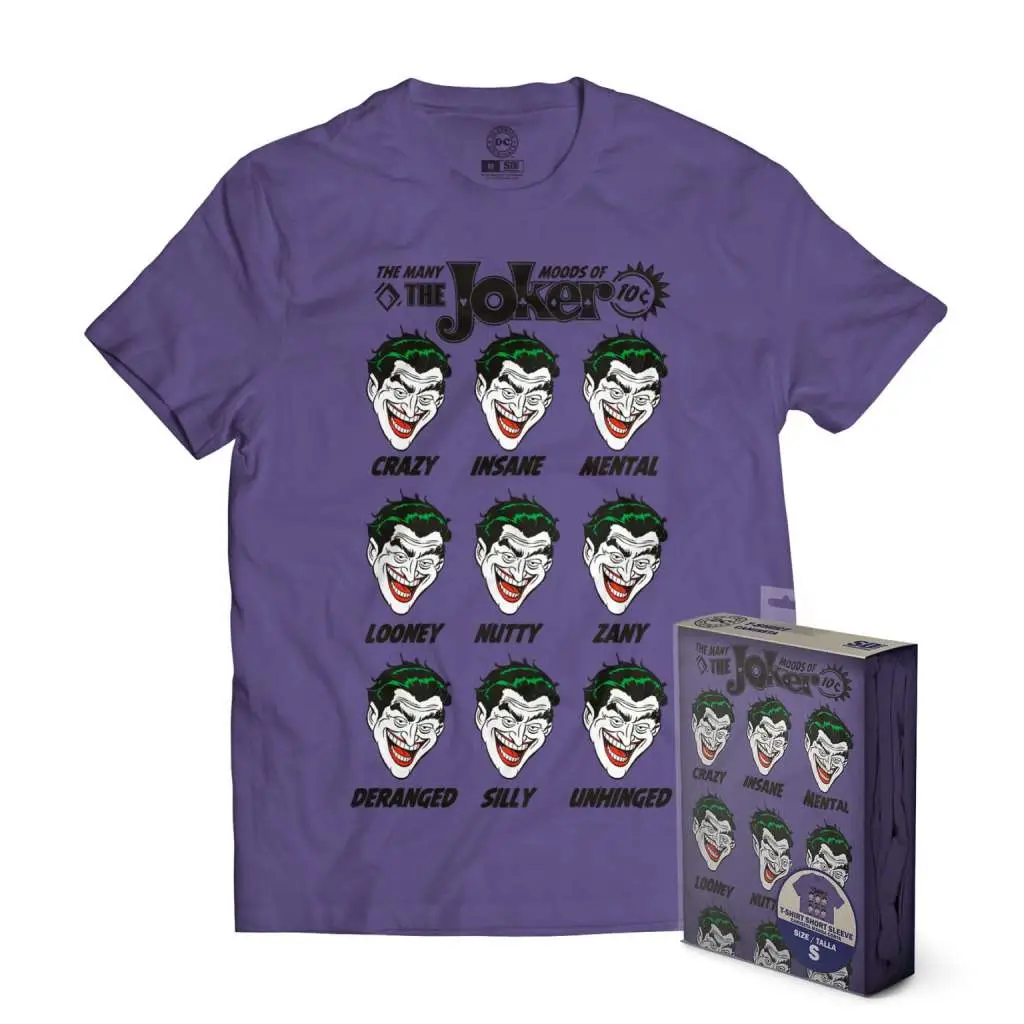 t/s dc the joker moods purple - m