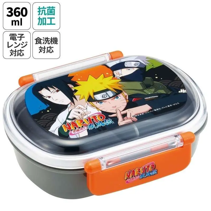 naruto team 7 2locks lunch box