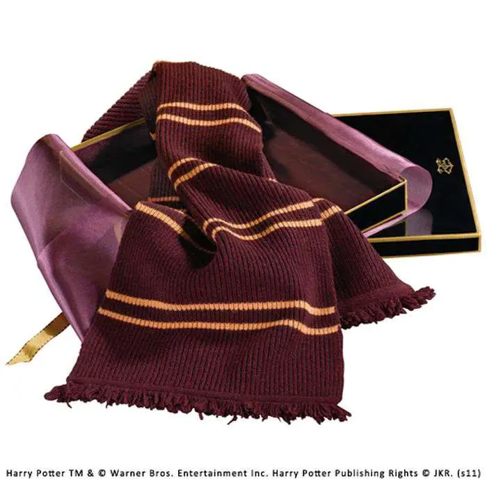 hp gryffindor lambswool scarf