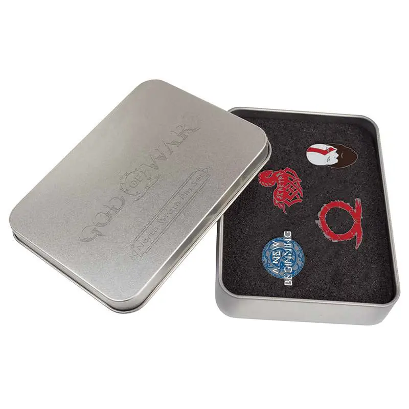 god of war  norse wrath pin set