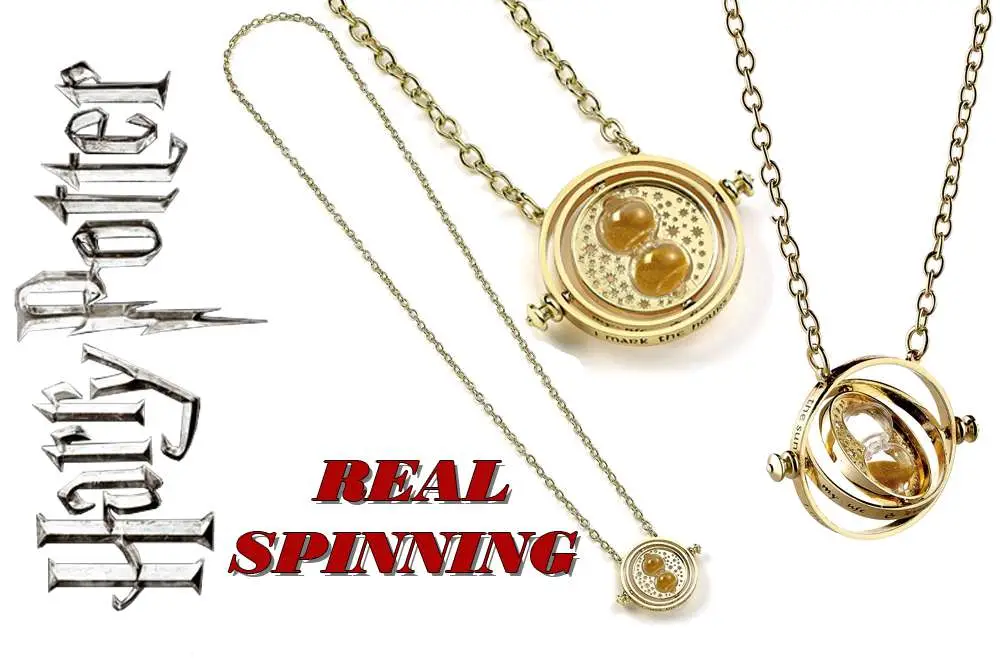 hp time turner necklace 30 mm