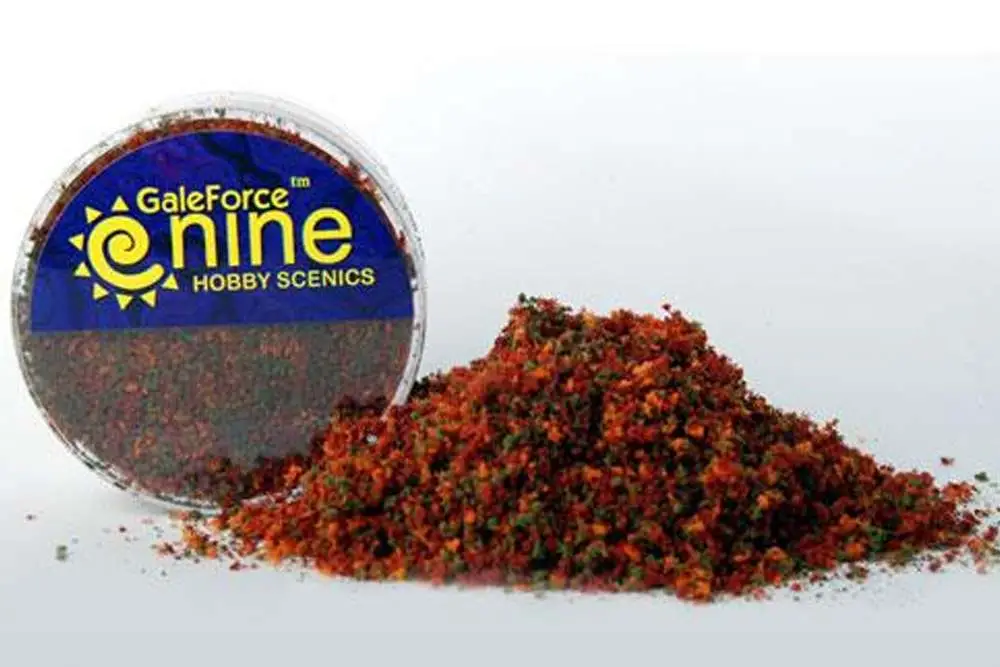 hobby round - autumn flock blend