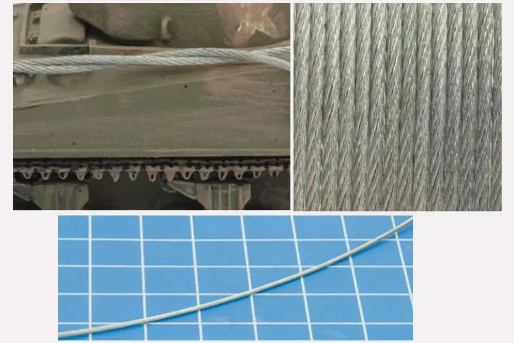 hobby round- iron cable (1.0 mm)