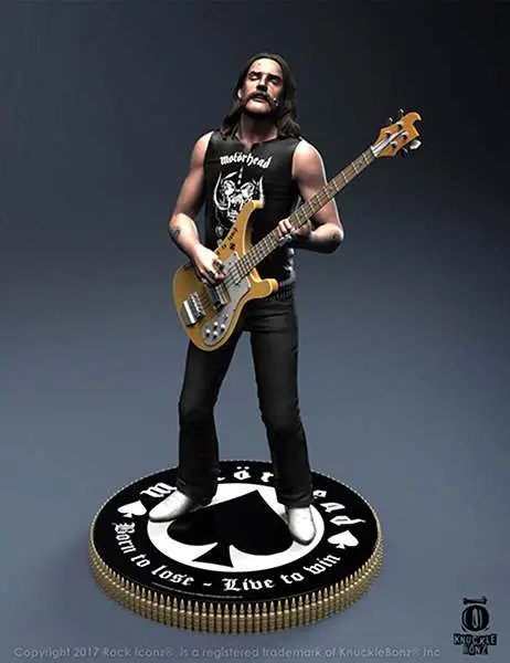rock iconz motorhead lemmy ii statue