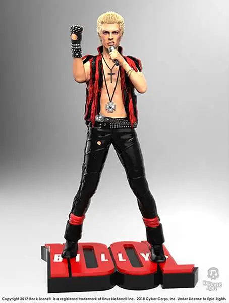 rock iconz billy idol statue