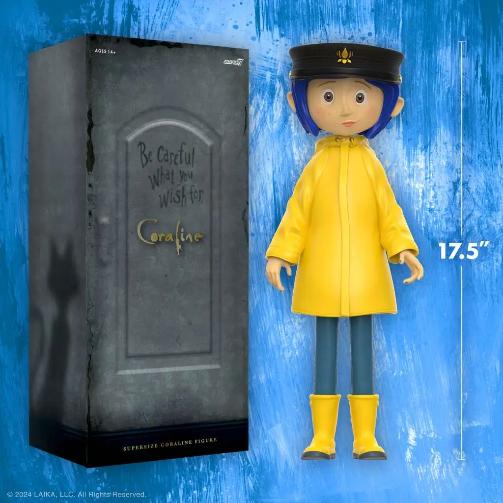 coraline with hat super size vinyl