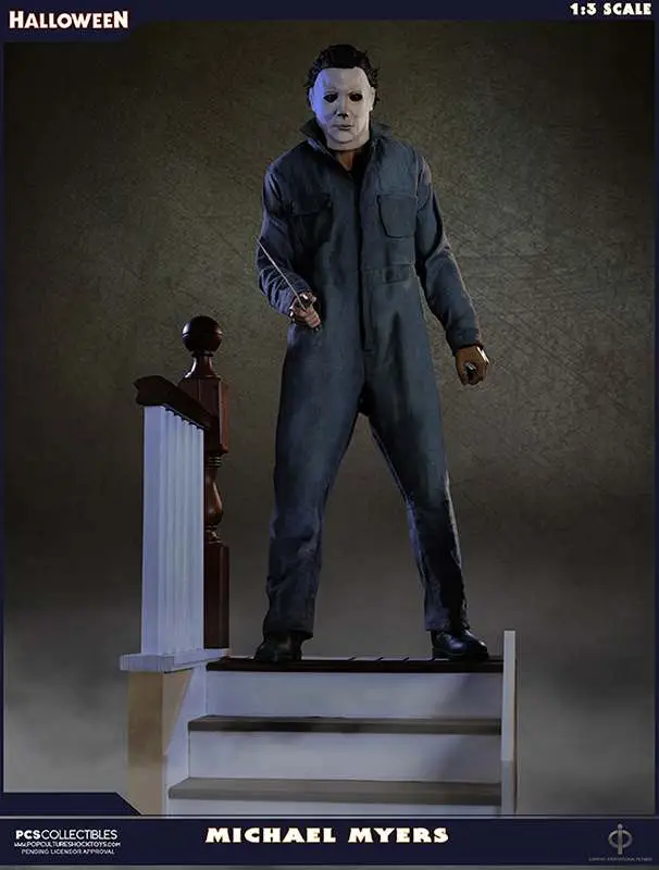 halloween michael myers 1/3 statue