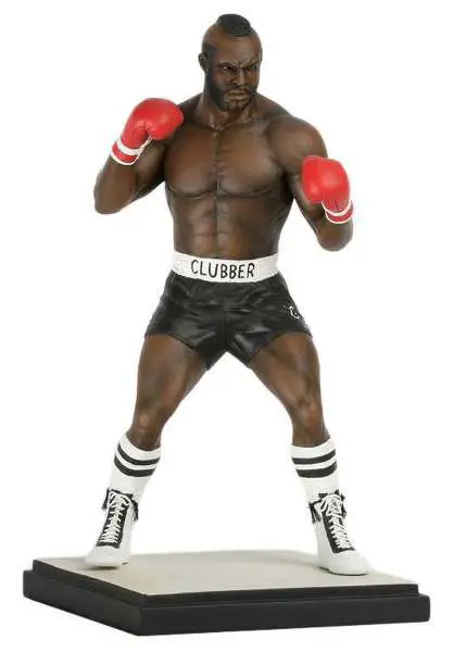 rocky 12" clubberlang statue