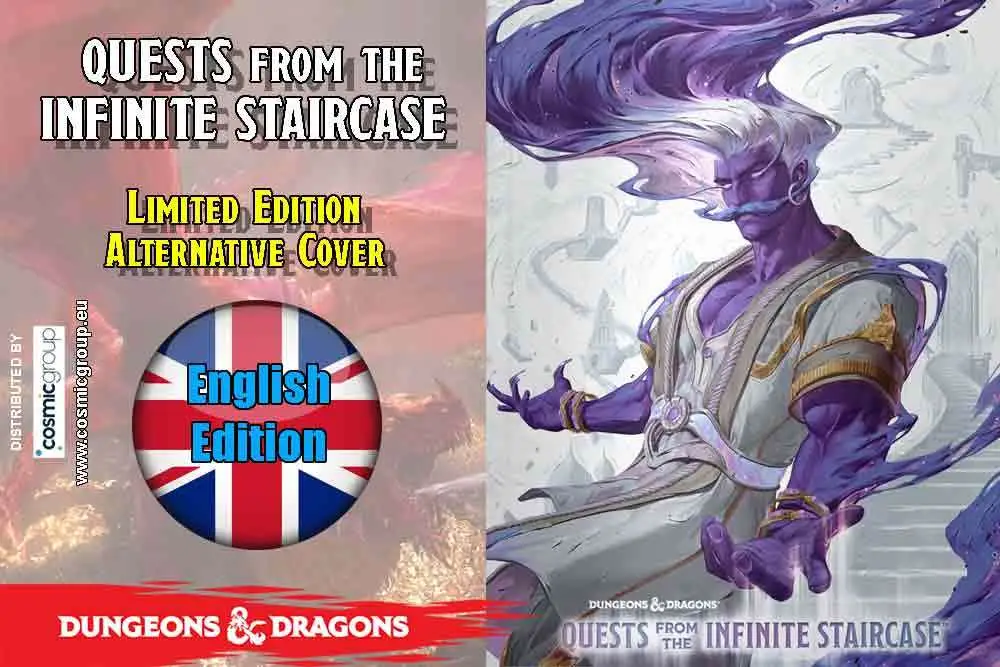 dungeons & dragons - quests from the infinite staircase - alternative cover