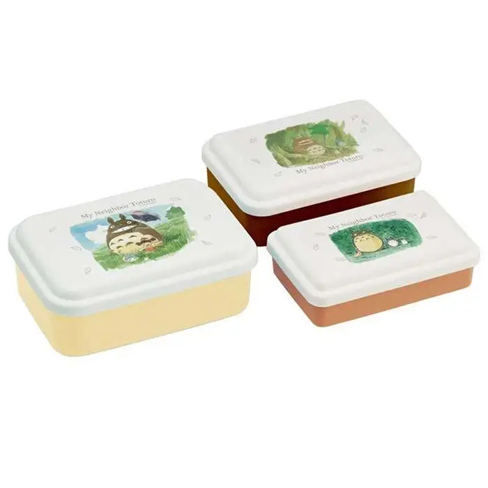 totoro bento box 3 pcs set
