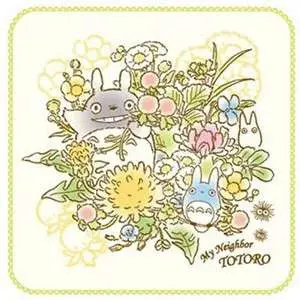 totoro mini towel spring bouquet