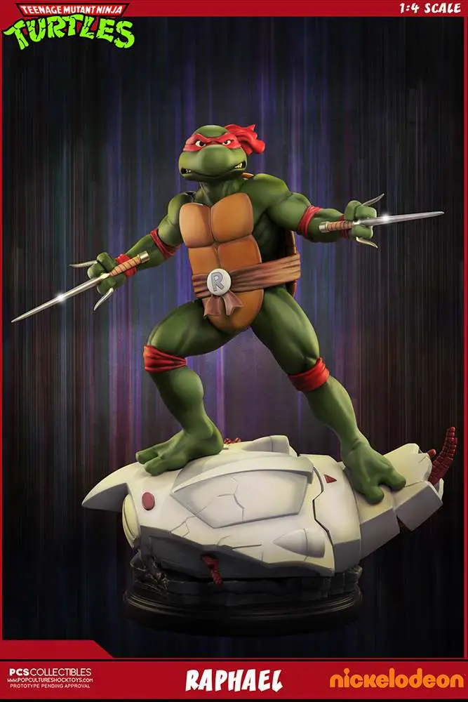 tmnt raphael 1/4 statue