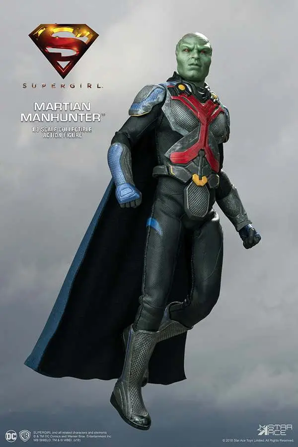 supergirl martian manhunter 1/8 dlx af