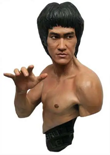 bruce lee lifesize bust